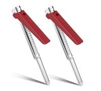 Ujjdwiurgh Ouvre-bocal sans effort pour personnes âgées - Antidérapant - Ouvre-boîte manuel - Rouge