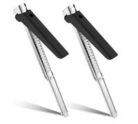 Ujjdwiurgh Ouvre-Bocaux pour L'Arthrite Sans Effort pour les Personnes Âgées, Ouvre-Bouteille Antidérapant, Ouvre-Boîte, Ouvre-Couvercle Manuel, Ouvre-Couvercle Noir