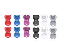 Ujjdwiurgh Ouvre-Boîte Facile et Protecteur de Boisson (12PCS), pour Outil D'Ouverture de Canette de Soda, Capuchon Protecteur Coloré pour Canette de Coca, Bière, pour Sodas.