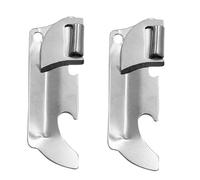 Ujjdwiurgh Ouvre-boîte pliable en acier inoxydable poli, facile et manuel, très pratique pour les boissons, le vin