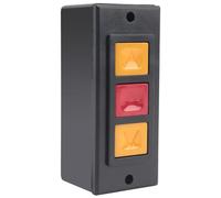 Ujjdwiurgh Ouvre-Porte de Garage, BoîTe de Verrouillage éLectrique pour Interrupteur à Rouleau de Porte, Interrupteur à Bouton Dissimulé Monté en C