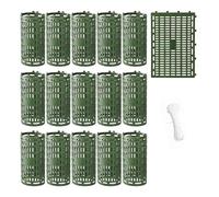 Ujjdwiurgh Pack de 10 Protecteurs D'Écorce D'Arbre, Protecteurs de Plantes avec des Attaches à Fermeture Éclair, Protections de Jardin pour les Blessés, Travail Minutieux.