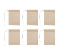 Ujjdwiurgh Pack de 600 Sachets Filtres à Thé, Sachet à Thé en Papier Jetable avec Cordon pour Thé en Vrac, Café (Couleur, 2,75 X 1,97 Po)