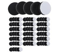 Ujjdwiurgh Pad D'Interface à Densité Disques Abrasifs à Crochet/Boucle Outils Abrasifs Tampons de Support Coussin Éponge 100 Pièces 50 mm