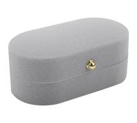 Ujjdwiurgh Paire de Bague en Soie Velours BoîTe de Bague de Mariage BoîTe de Bague Proposition de Mariage Adieu BoîTe à A