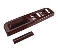 Ujjdwiurgh Panneau de commande pour interrupteur de fenêtre en bois de voiture Golf Mk4 1998 1999-2004 3B1867171 E