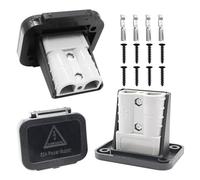 Ujjdwiurgh Panneau de de Connecteur de Connexion/Déconnexion de Batterie de 50 A avec Couvercle pour Voitures, Vélos, Treuils de, Ascenseurs