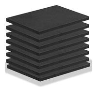 Ujjdwiurgh Panneau de Mousse de Polyuréthane, 40 X 30 X 2,5 cm, Insert en Mousse Découpable pour Boîte à Outils, Appareil Photo, Rembourrage Antichoc