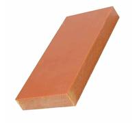 Ujjdwiurgh Panneau Électrique Isolant en Bakélite, Panneau Phénolique, Stratifié, Matières Premières pour Laboratoire et Bricolage, 25 X 100 X 150 mm