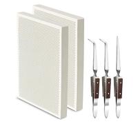 Ujjdwiurgh Panneaux à Souder en Nid D'Abeille avec 3 Pinces à Souder pour la Fabrication de 2 Pièces