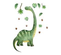 Ujjdwiurgh Papier peint dinosaure pour décoration de chambre de garçon, grande taille, animaux mignons, autocollants muraux pour chambre d'enfant