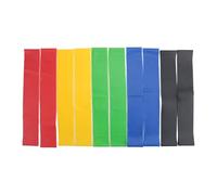 Ujjdwiurgh Paquet de 10 Bandes de Chaise pour Enfants avec Kit de Pieds Agités, Bandes en Caoutchouc pour Pieds de Chaise pour Enfants, 11,8 X 2 Pouces