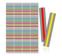 Ujjdwiurgh Paquet de 100 Bandes de Lecture Guidées pour la Rentrée Scolaire, Lecteur de Ligne, Bandes de Surbrillance, Superposition de Signets de Surbrillance, Aide pour les Étudiants