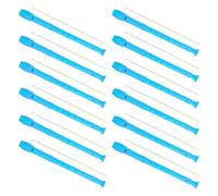 Ujjdwiurgh Paquet de 12 Flûtes à Bec Soprano 8 Trous, Flûte Descendante avec Tige de Nettoyage, Style Allemand pour Débutant, Remise de Diplôme ou Rentrée Scolaire, 34,70 X 25,50 X 5,79 cm