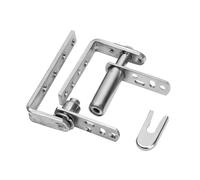 Ujjdwiurgh Paquet de 2 Charnières de Porte de Café, Quincaillerie de Porte Battante en Acier Inoxydable 304, Charnières de Porte de Salon, Fermeture Automatique, pour Porte Battante M