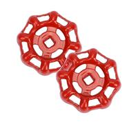 Ujjdwiurgh Paquet de 2 Poignées de Extérieures, Poignée de Roue de de Remplacement, Trou de Tige, Poignée de Bavoir de Tuyau, Poignée de D'Eau en Fonte