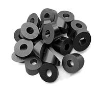 Ujjdwiurgh Paquet de 20 Rondelles D'Angle de 1/4 Po ID pour Poteaux de Garde-Corps de Câble, pour Garde-Corps de Câble de Pont de 1/8 Po, 5/32 Po et 3/16 Po