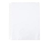 Ujjdwiurgh Paquet de 200 Pochettes PerforéEs Transparentes A5 - Dossiers en Plastique Poly