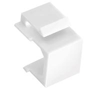 Ujjdwiurgh Paquet de 30 Inserts Vierges Jack pour Plaque Murale et Panneau de Brassage - Blanc