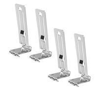 Ujjdwiurgh Paquet de 4 Crochets pour Outils de Revêtement de Panneaux Hardie, pour Revêtement en Fibrociment de 5/16 Pouces, Outils D'Installation de Revêtement D'Ancrage Mural