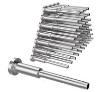 Ujjdwiurgh Paquet de 50 Kits de Garde-Corps à Câble, Récepteur 1/8 Po en Acier Inoxydable T316 et Extrémité de Goujon à Sertir pour Garde-Corps à Câble