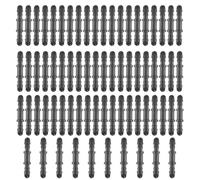 Ujjdwiurgh Paquet de 70 Raccords CanneléS Universels pour Irrigation Goutte à Goutte 1/4 Pouce, Connecteurs CanneléS pour Tuyau Goutte à Goutte 1/4 Pouce