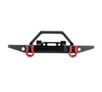 Ujjdwiurgh Pare-Chocs en MéTal pour MN D90 D91 D96 MN90 MN99S 1/12 Accessoires de PièCes de Mise à Niveau de Voiture RC, Noir