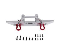 Ujjdwiurgh Pare-Chocs en MéTal pour MN D90 D91 D96 MN90 MN99S 1/12 Accessoires de PièCes de Mise à Niveau de Voiture RC, Argent