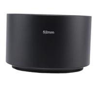 Ujjdwiurgh Pare-soleil d'objectif en métal à visser pour filtre d'appareil photo 52 mm