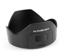 Ujjdwiurgh Pare-soleil PH-RBA noir 52 mm pour SMCP-DA 18-55 mm f/3.5-5.6 AL
