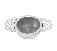 Ujjdwiurgh Passoires à Thé avec D'égouttement (Paquet de 2); Filtres à Thé en Acier Inoxydab le à Feuilles Mobiles