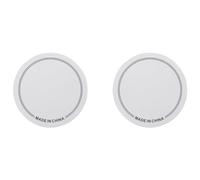 Ujjdwiurgh Patch de Grosse Caisse, Accessoires pour Instruments de Percussion de TêTe de Batterie, Patchs de Grosse Caisse Blanc 11 X 11 Cm