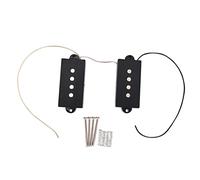 Ujjdwiurgh Pb Micro-Basse Humbucker Micro pour 4 Cordes Partie Basse de Guitare Basse de Rechange, Noir