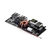 Ujjdwiurgh PD 5S 100 W Power Bank 6 Ports 21700 Module d'alimentation Mobile à Charge Bidirectionnelle pour Assemblage de Batterie 18650 Haute Capacité