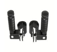 Ujjdwiurgh Pédales universelles pliées en alliage d'aluminium pour motos, scooters, repose-pieds de vélo