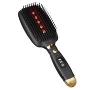 Ujjdwiurgh Peigne de Croissance des Cheveux à Lumière Rouge EMS Massage Du Cuir Chevelu à Micro-Courant Hairbrush A