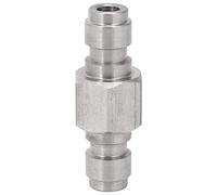 Ujjdwiurgh Peindre Ball Air Pcp Adaptateur de Déconnexion Mâle À Deux Extrémités Mamelon de Remplissage Mâle Double en Acier Inoxydable