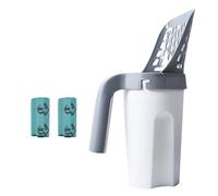 Ujjdwiurgh Pelle à Litière pour Chat pour Filtre pour Animaux Compagnie,Nettoyage Toilettes,Ramassage des Déchets,Fournitures pour,Accessoire pour Bac à Litière pour Chat Autonettoyant