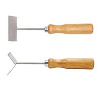 Ujjdwiurgh Pelle d'apiculture, en acier inoxydable avec poignée en bois