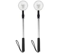 Ujjdwiurgh Pelle de Plage 2 Pièces Extra Longue Pelle Télescopique pour Ramasser des Pierres de Coquillage Tamiser