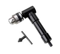 Ujjdwiurgh Perceuse électrique à angle droit avec mandrin à trois griffes Dispositif d'angle droit avec dispositif d'angle à clé