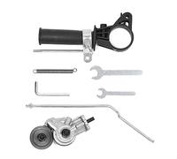 Ujjdwiurgh Perceuse Électrique Ensemble de Coupe de Plaque Rotative Ciseaux de Fer Électrique Coupe-Outil Sans Coupe