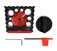 Ujjdwiurgh Perceuse Électrique Faisant Goujon Rond Semi Automatique Rotatif Cutter Multi Ouverture Rond Doweler Bois Outil Auxiliaire