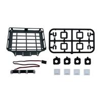 Ujjdwiurgh Personnalisez Votre Voiture RC : Barre de Toit en Métal et Kit Lumière pour la Série H12Y 1/12 - Réparation et Modification DIY