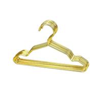 Ujjdwiurgh Petit cintre en métal pour vêtements d'animaux domestiques 20 cm pour chien, chat, marionnette, poupée, magasin pour animaux de compagnie, mini cintre