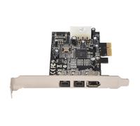 Ujjdwiurgh -PEX30016 3 Ports IEEE 1394 Firewire 1394B & 1394A Carte PCIe 1.1 X1 Le de Puces TI XIO2213B NéCessite Un Pilote HéRité