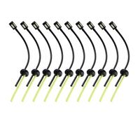 Ujjdwiurgh Pièces Accessoires de Tuyau de Carburant 10 Pièces Kit de Filtre à Carburant Coupe-Herbe de Remplacement pour Tondeuse à Gazon Utile Pratique