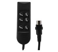 Ujjdwiurgh PièCes de Fauteuil Inclinable éLectrique Interrupteur D'Inclinaison éLectrique Interrupteur de Moteur D'Inclinaison ContrôLeur Manuel à 6 Boutons pour Canapé éLectrique