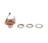 Ujjdwiurgh Pièces De Guitare Et Accessoires 1/4 6,35 Mm À 2 Conducteurs Châssis Mono Prise De Guitare Entrée Sortie