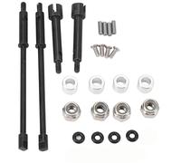 Ujjdwiurgh PièCes de Mise à Niveau d'arbre D'EntraîNement à Joint CVD pour 1/24 TéLéCommande Chenille Axiale SCX24 90081 Accessoires